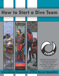 HSADT_Cover on how to form a dive team.