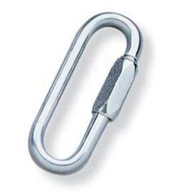 7mm Oval Steel Screw Link