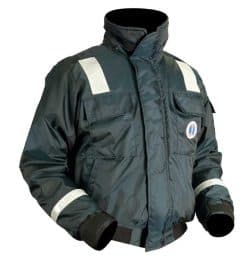 Mustang Classic Flotation Bomber Jacket with Reflective Tape
