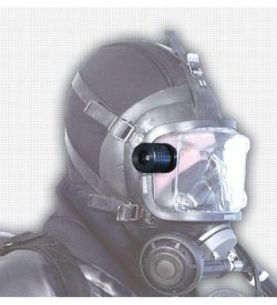 Interspiro Visor with Divator Hatch