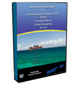 Not in the Manual Guide to Underwater Search OPS with Humminbird Side Imaging Sonar DVD