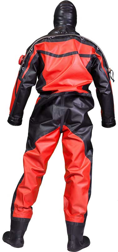 Aqua Lung HazMat PSD Drysuit backside Aqua Lung HazMat PSD Drysuit backside